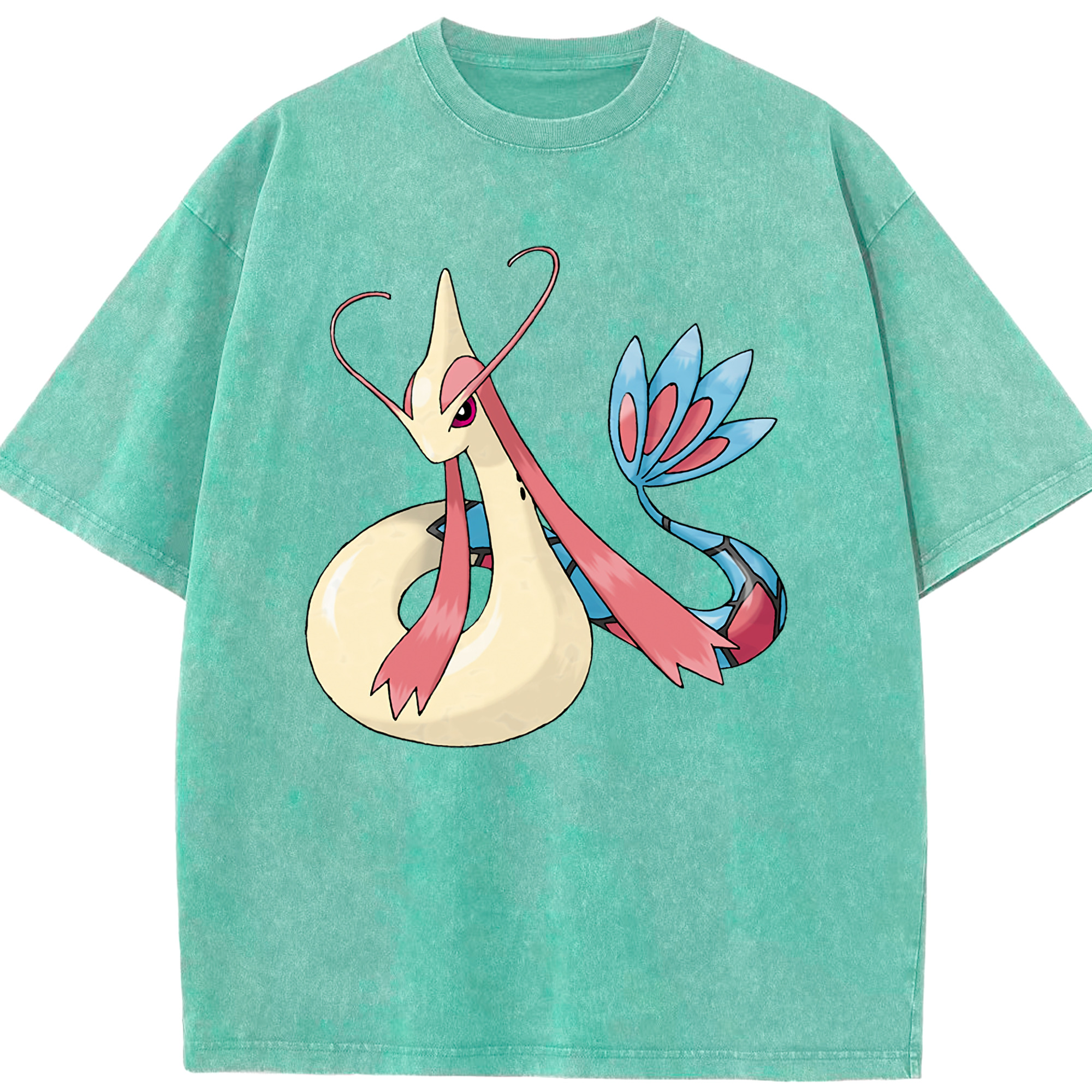 （画像用） ポケットモンスター Pokémon 綿100% ヴィンテージ風 半袖Tシャツ（フロントプリント）